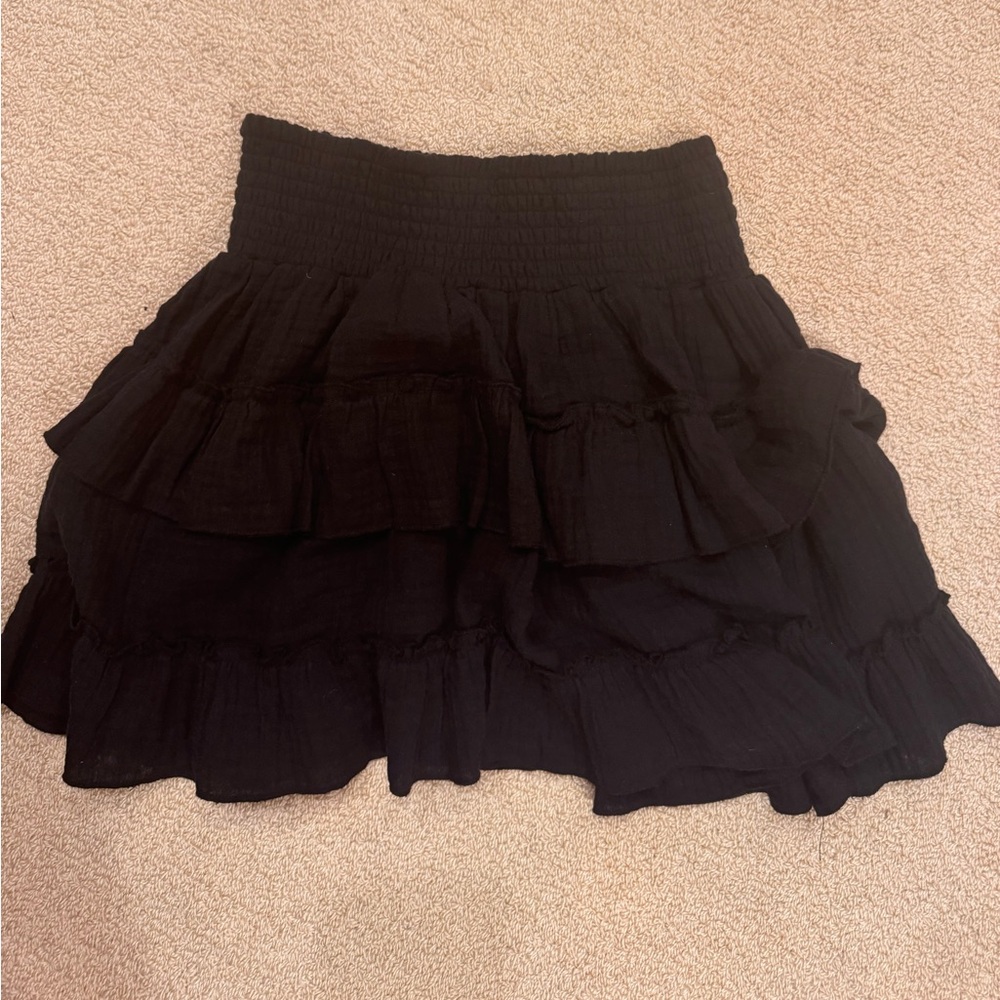 Ocean Drive black flowy skirt